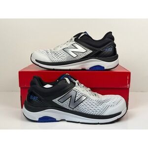 New Balance 847v4 Walking Shoes Men's Size 12.5 White/Blue/Black XMW847LW4